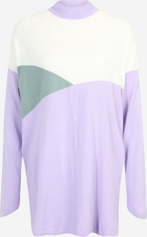 Trendyol Sweter w kolorze fioletowy: przód