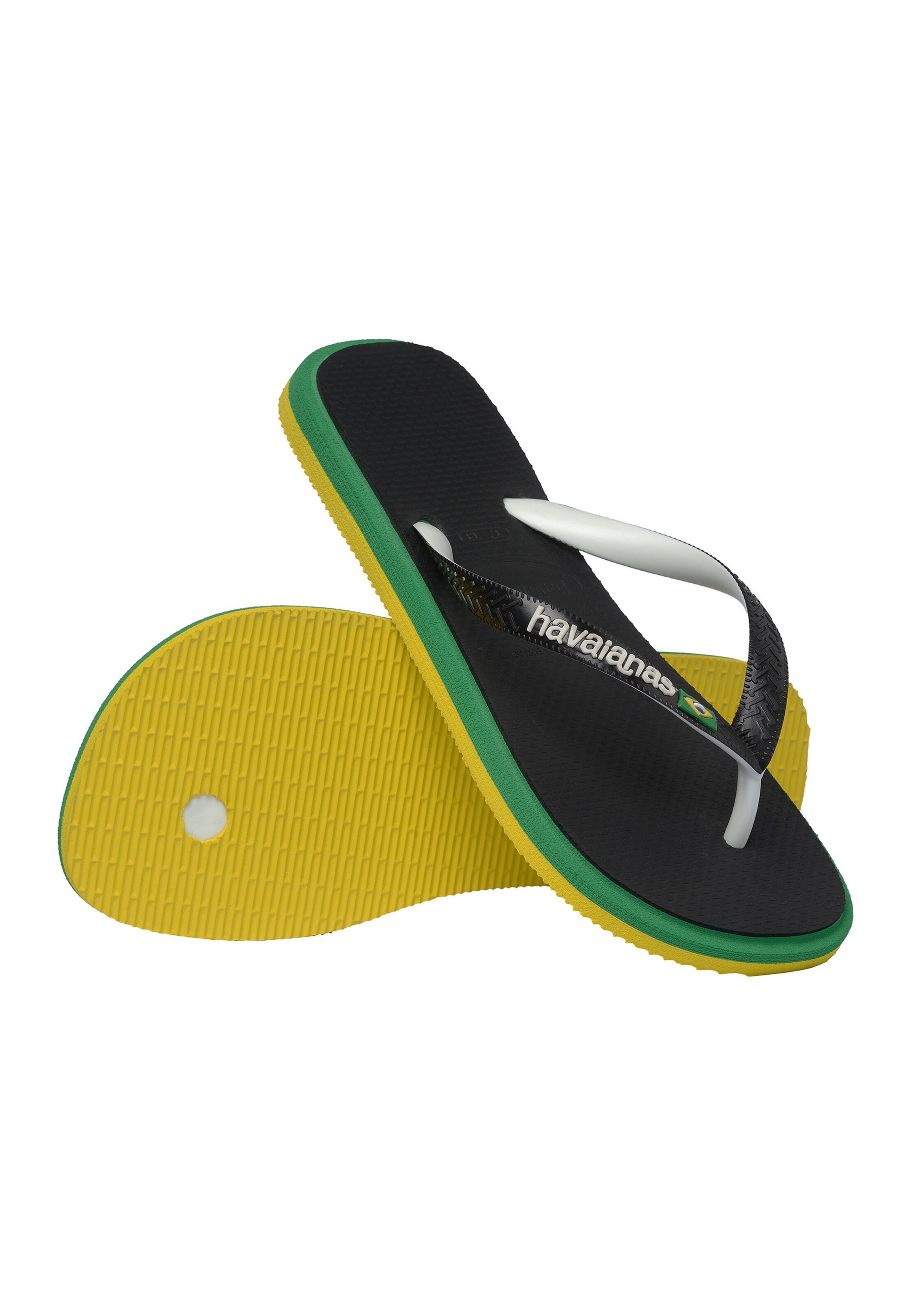 HAVAIANAS Mules 'Brasil' in Black