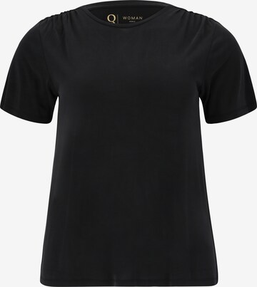 Q by Endurance Performance Shirt in Black: front