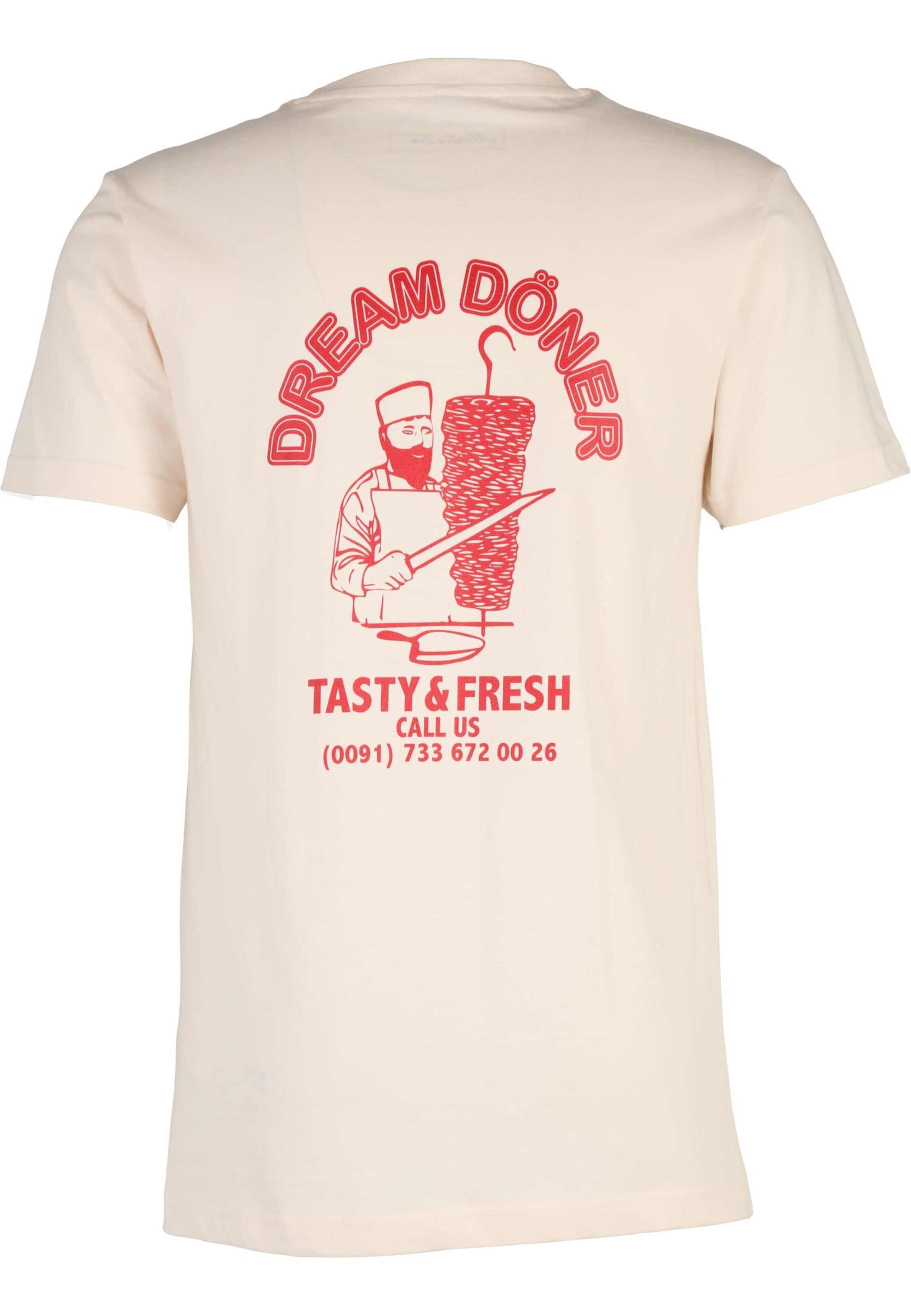 Tricou 'Dream Kebab' de la Mister Tee pe bej
