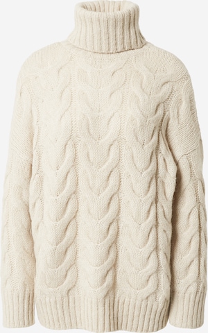 Y.A.S Sweater 'HIRA' in Beige: front