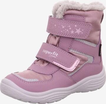 SUPERFIT Snowboots 'Crystal' in Lila: voorkant
