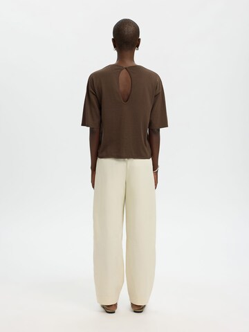 SELECTED Blouse in Brown