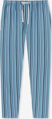 Pantalon de sport ' Mix & Relax ' SCHIESSER en bleu : devant