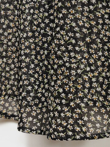MANGO Blus 'Splash' i svart