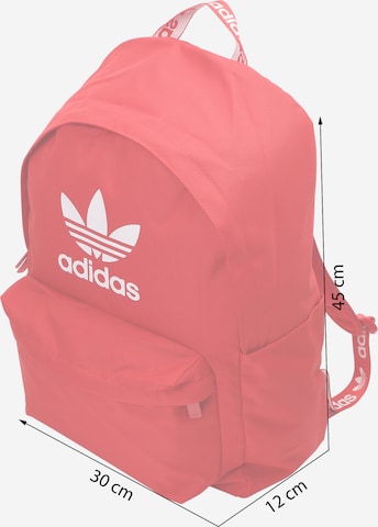 ADIDAS ORIGINALS Rucksack 'Adicolor' in Rot