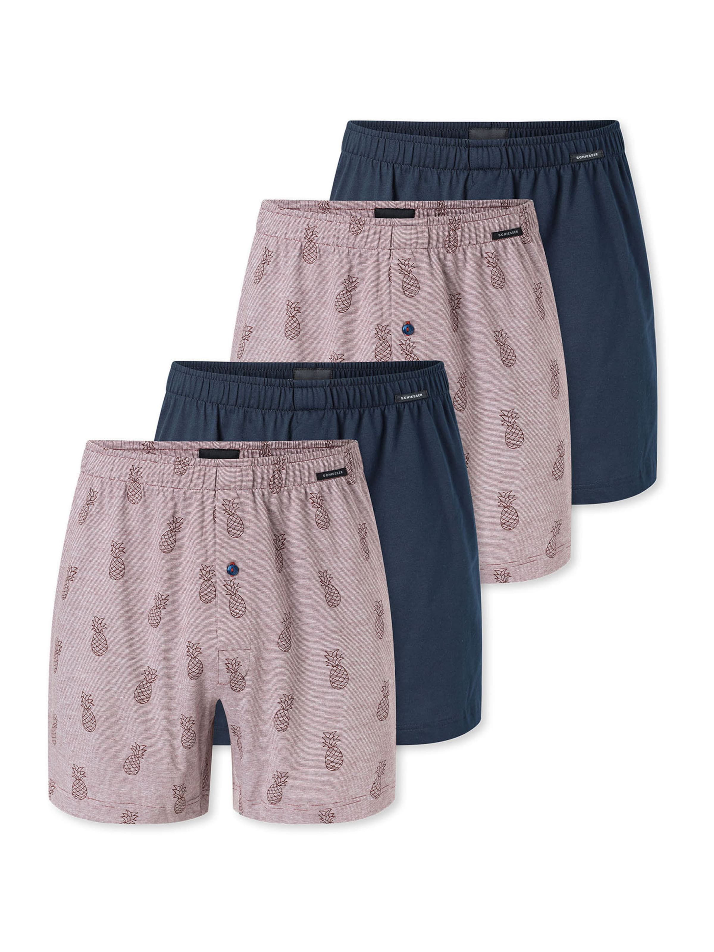 SCHIESSER Boxer ' Multipacks ' in Beige: Vorderseite