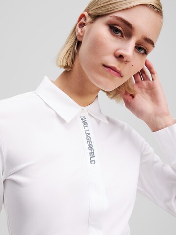 Karl Lagerfeld Блузка в Белый