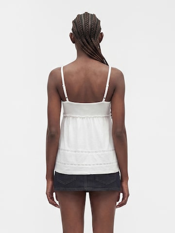 HOLLISTER Top – bílá