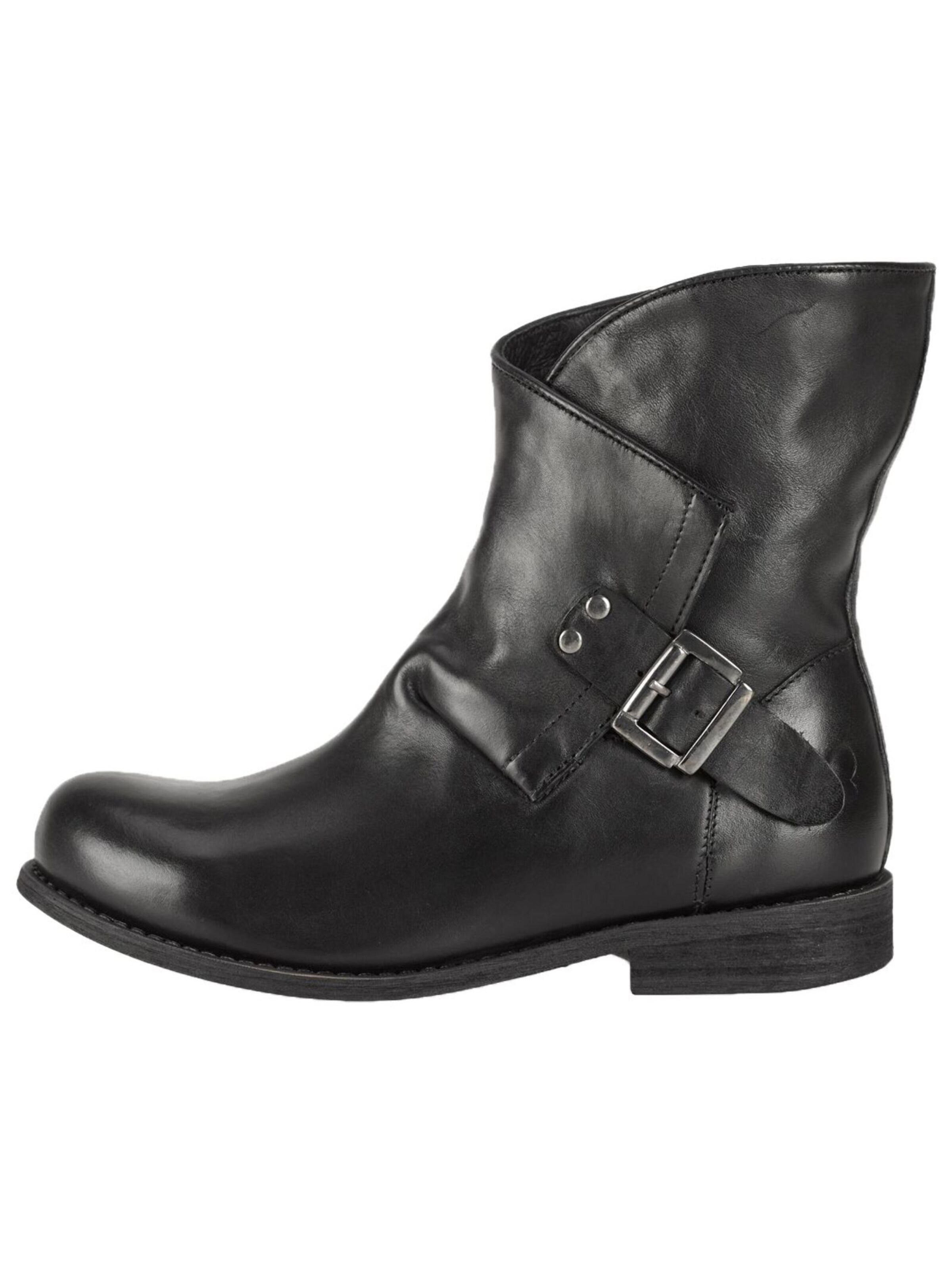 Felmini Wide Fit Ankle Boots 'Oderg W106' in Black