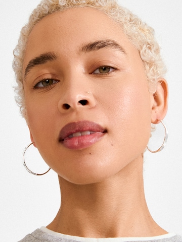 Boucles d'oreilles 'Ember' Pilgrim en argent : devant