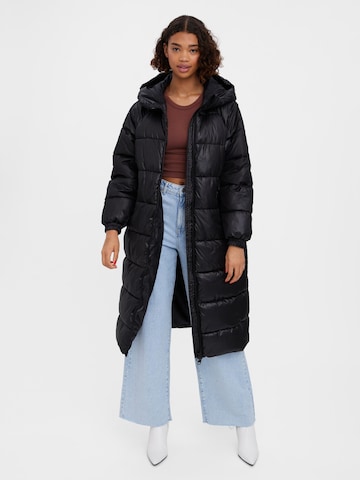 VERO MODA Wintermantel 'Willow' in Zwart