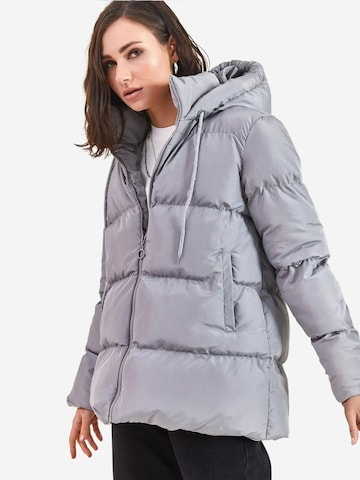 Veste d’hiver Bianco Lucci en gris