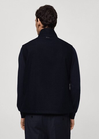 MANGO MAN Vest 'Sergueyv' in Blue