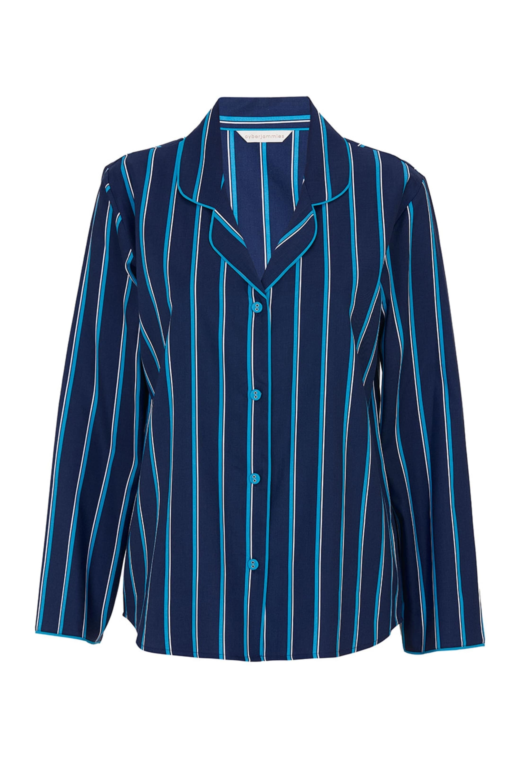 Chemise de nuit 'Marina' Cyberjammies en bleu : devant