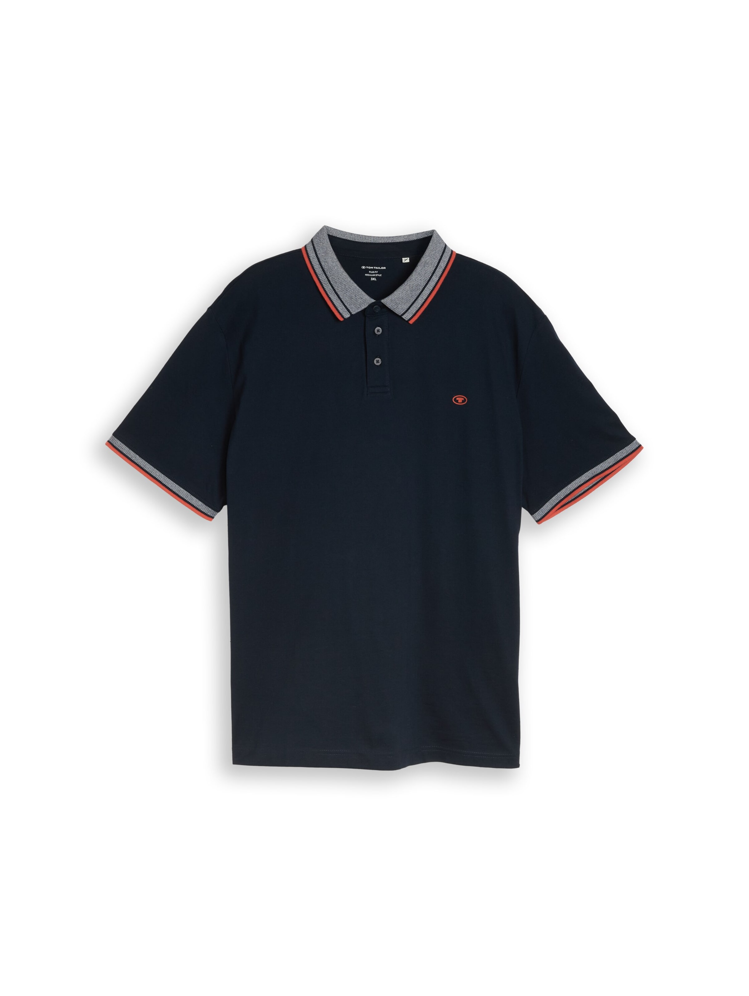 TOM TAILOR Men + Shirt in Blauw: voorkant