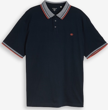 TOM TAILOR Men + Shirt in Blauw: voorkant