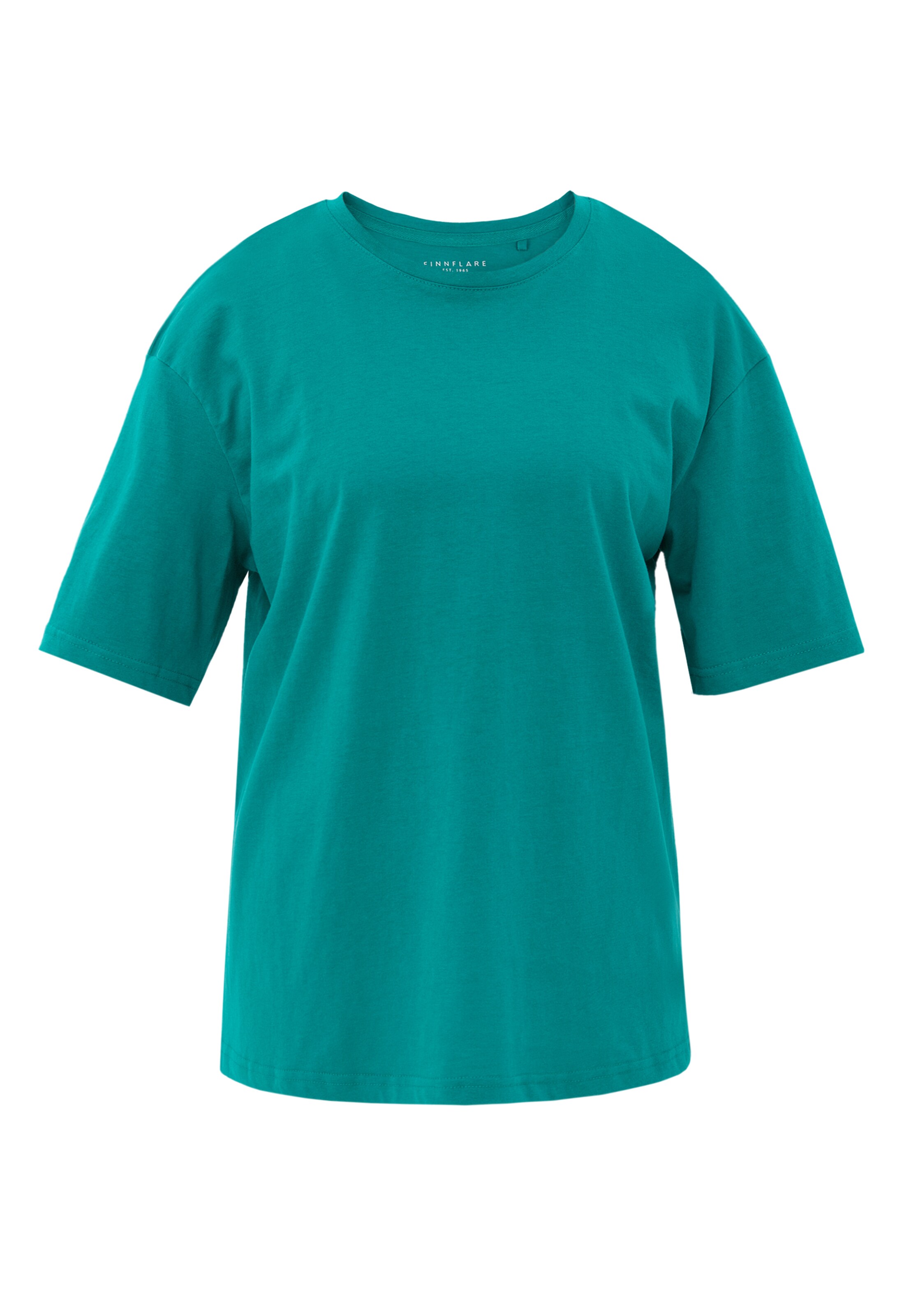 Finn Flare Shirt 'Basic' in Blau: Vorderseite