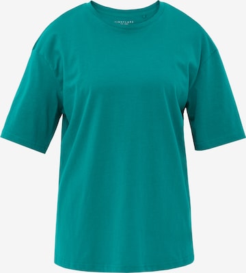 Finn Flare Shirt 'Basic' in Blau: Vorderseite