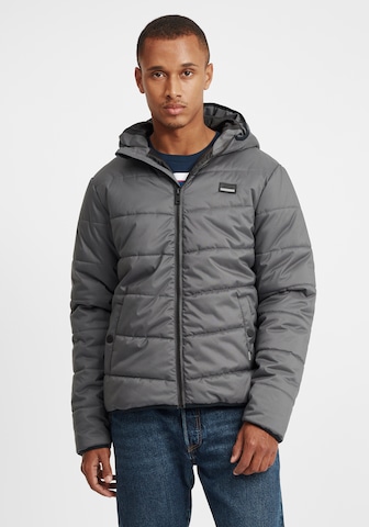 !Solid Winter Jacket 'Atreo' in Grey: front