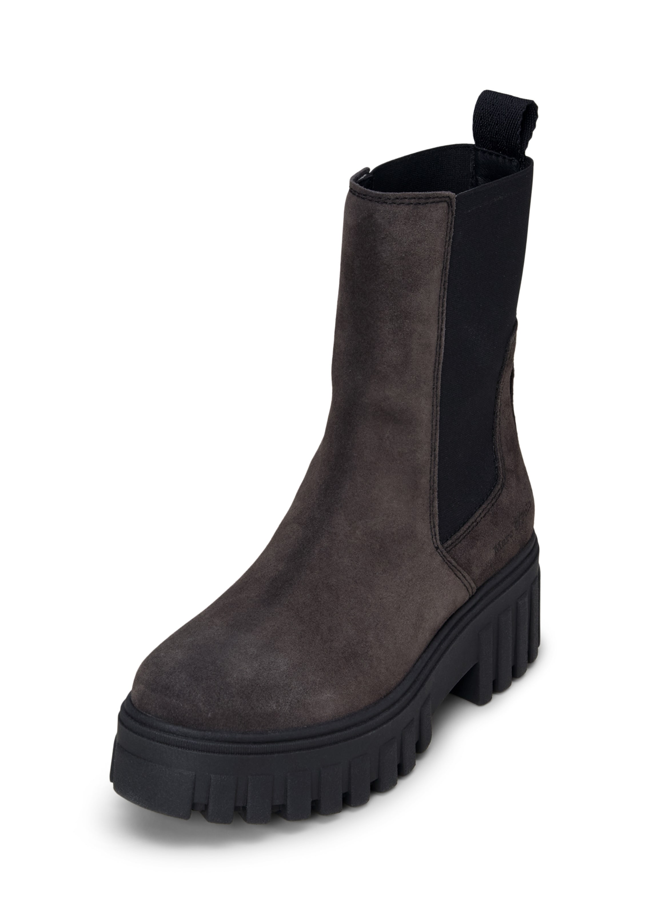 Marc O'Polo Chelsea Boot 'Valva' in Grau: Vorderseite