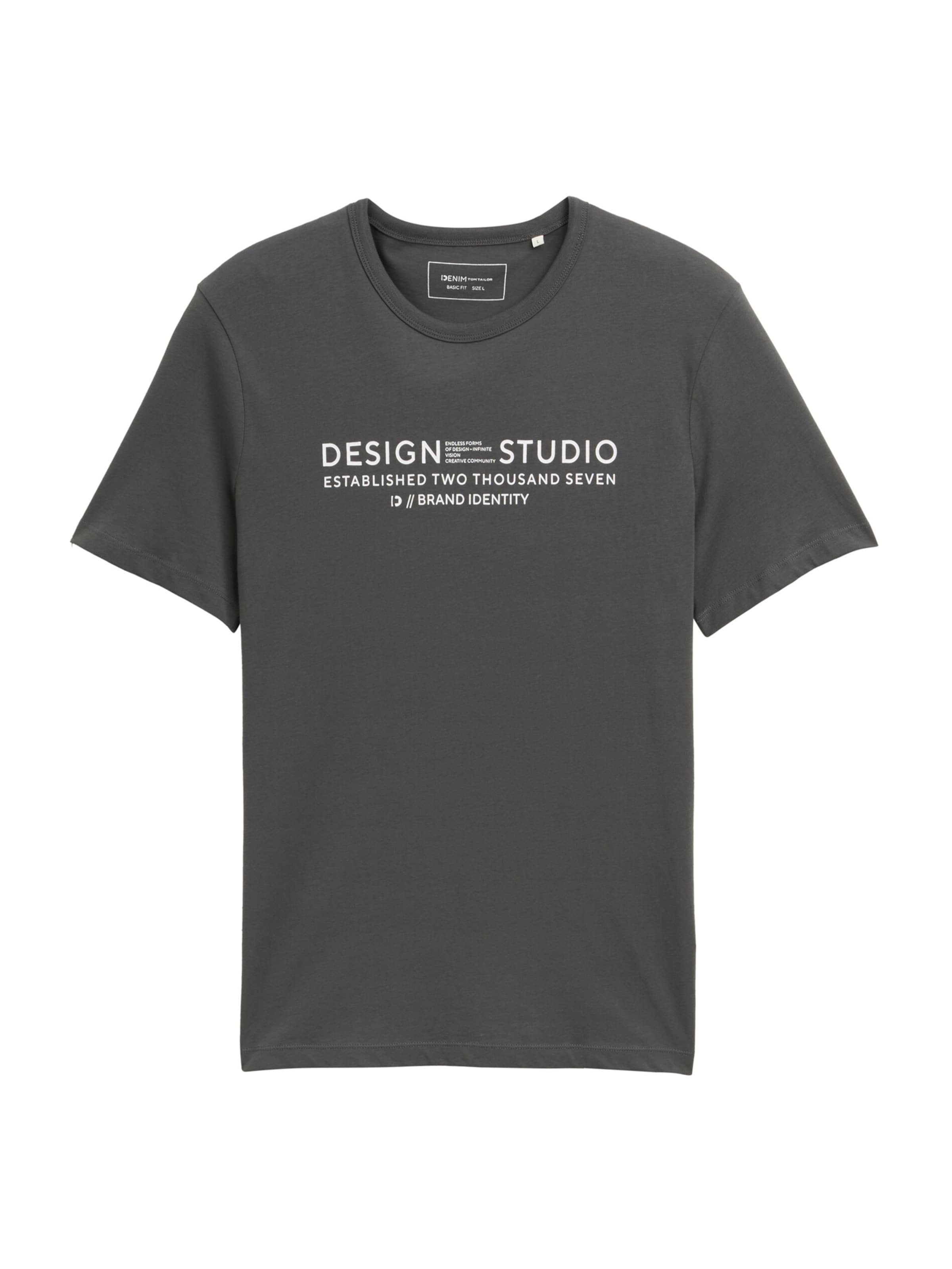 TOM TAILOR DENIM - Camiseta en verde: frente