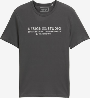 TOM TAILOR DENIM T-Shirt in Grün: Vorderseite