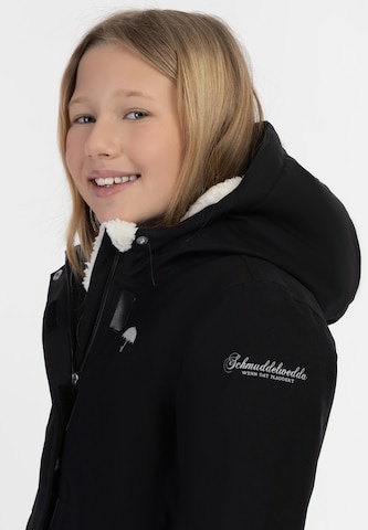 Schmuddelwedda Toiminnallinen takki 'Artic' värissä musta