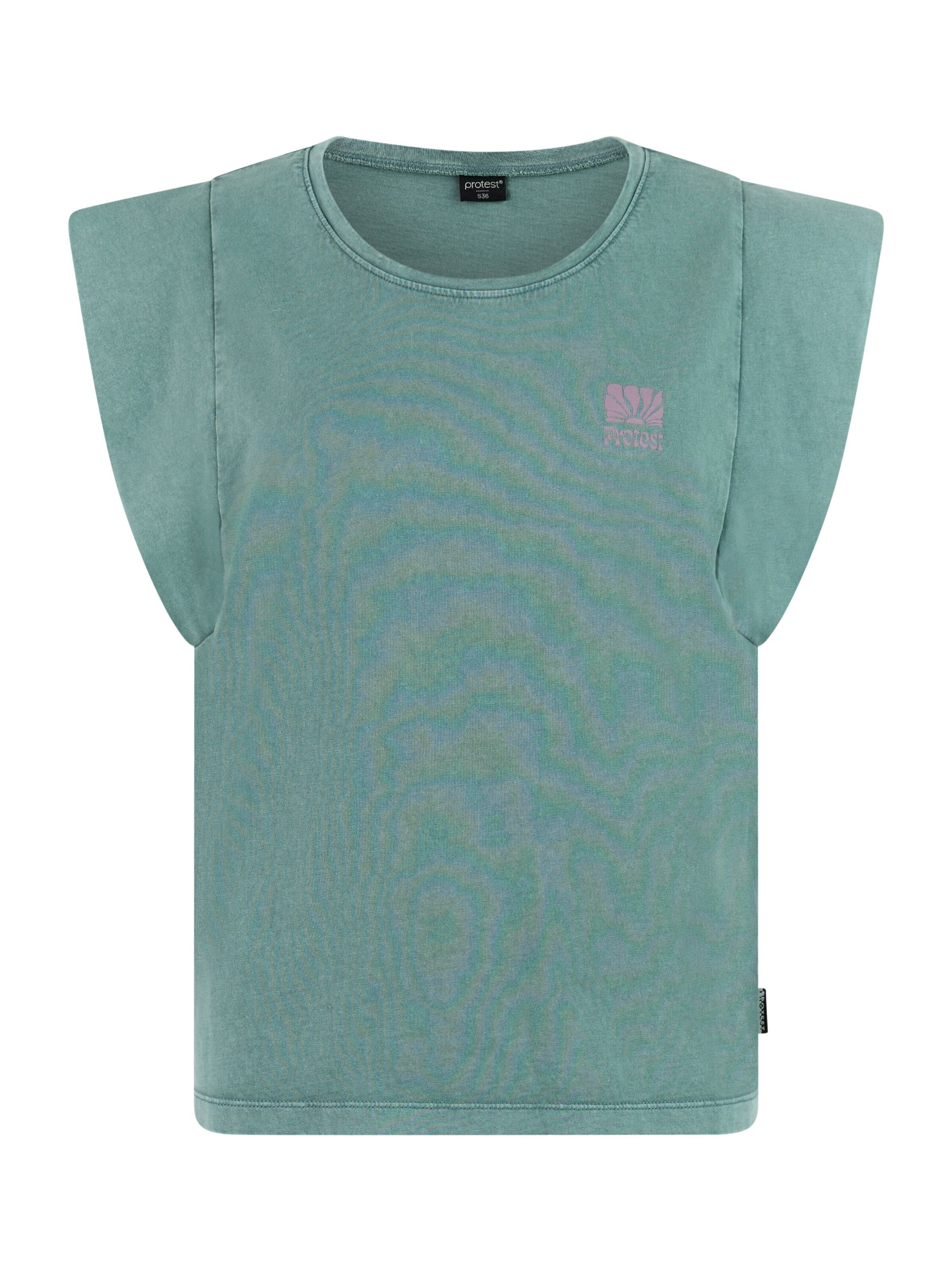 PROTEST Shirt 'PRTCandi'‌‌‌‌ in Grün: Vorderseite