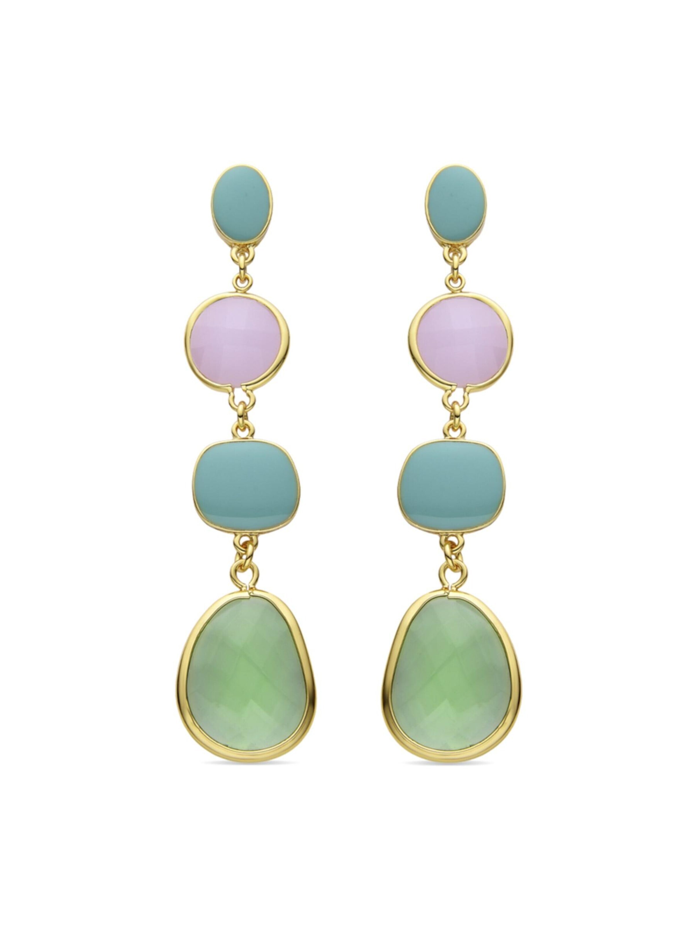 LUXBYLUX Earrings in Mixed colors: front
