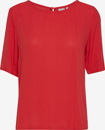 ICHI Blouse 'IHMARRAKECH' in Rood: voorkant