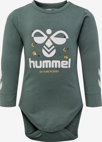 Hummel Romper/Bodysuit in Green: front