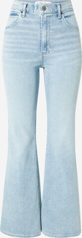 Abercrombie & Fitch Flared Jeans i blå: framsida