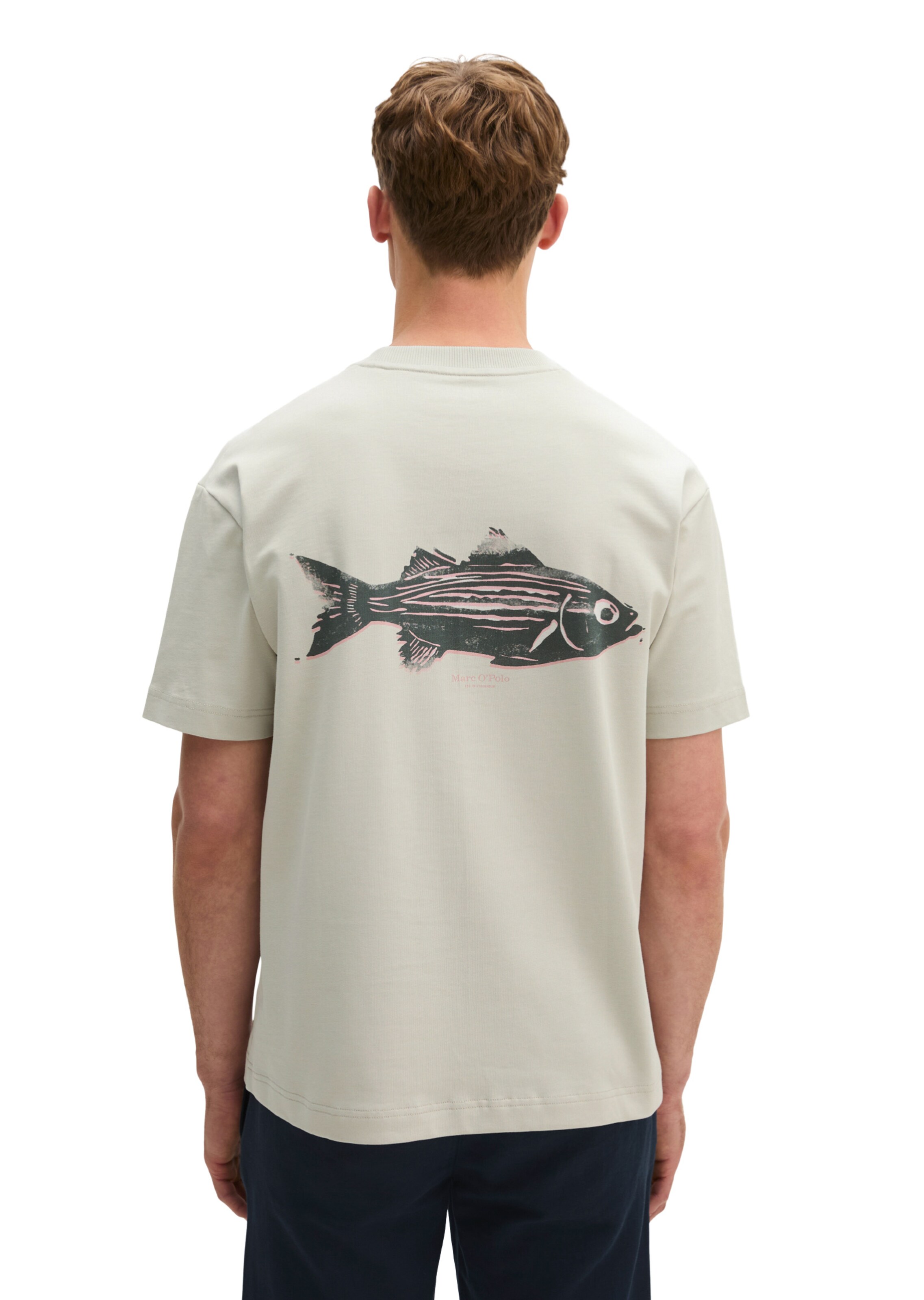 Marc O'Polo Shirt in Grey: front