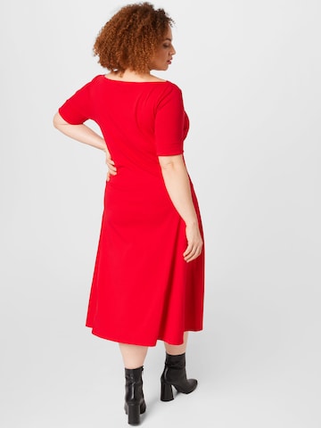 Lauren Ralph Lauren Plus Φόρεμα 'MUNZIE' σε κόκκινο