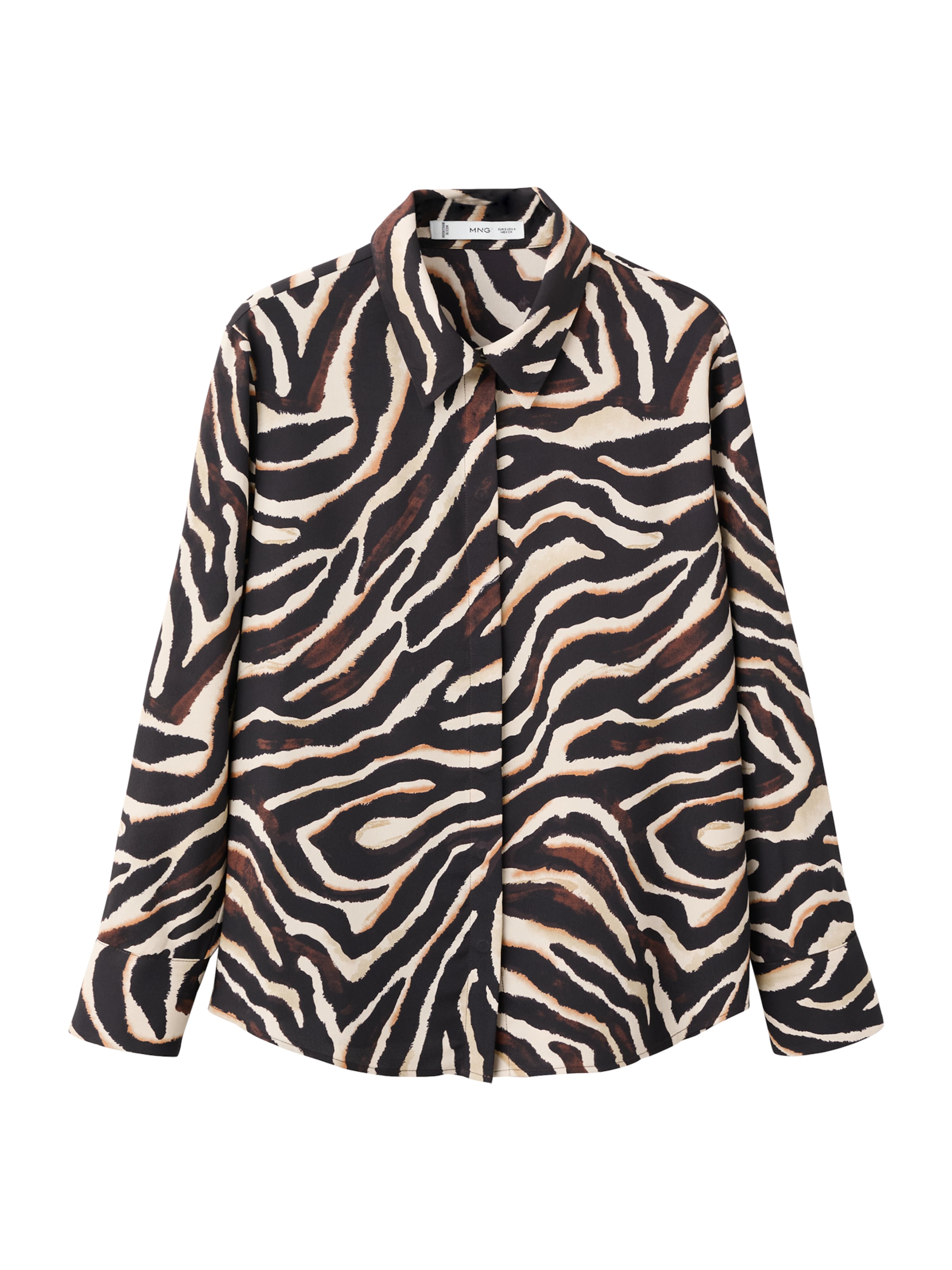 MANGO Halenka – černá: přední strana