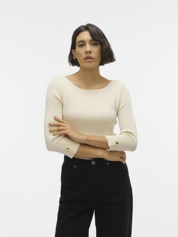 VERO MODA Trui in Beige: voorkant