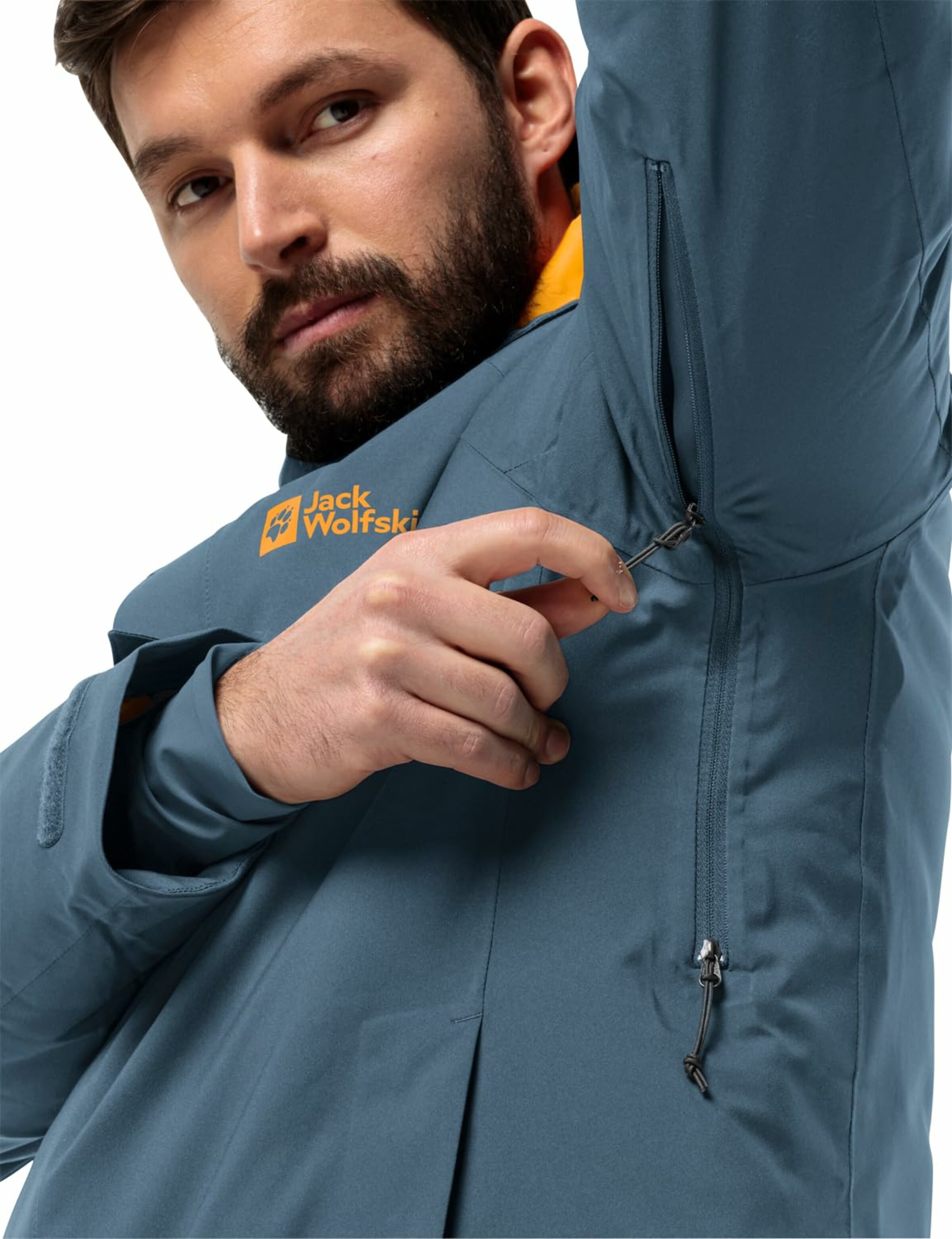 JACK WOLFSKIN Outdoorjas in Blauw