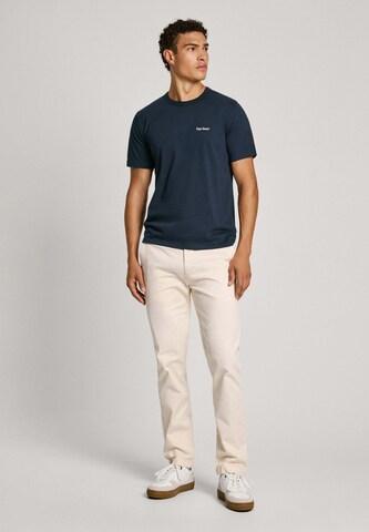 T-Shirt 'Alfie' Pepe Jeans en bleu