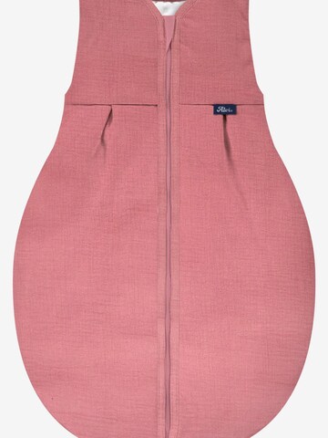ALVI Sleeping Bag 'Schlafsack 4-Season Mull-Schlafsack' in Pink: front