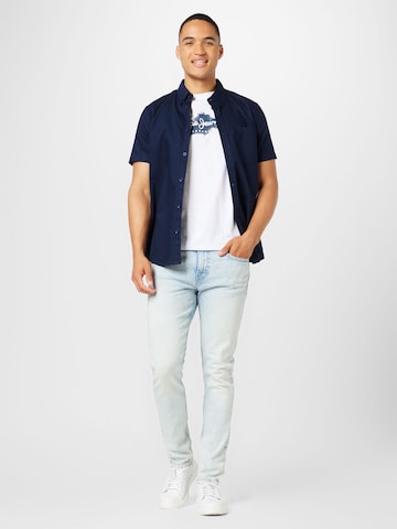 LEVI'S ® Avsmalnet Jeans '512 Slim Taper Lo Ball' i blå