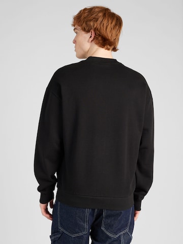 HUGO - Sweatshirt 'Niero' em preto