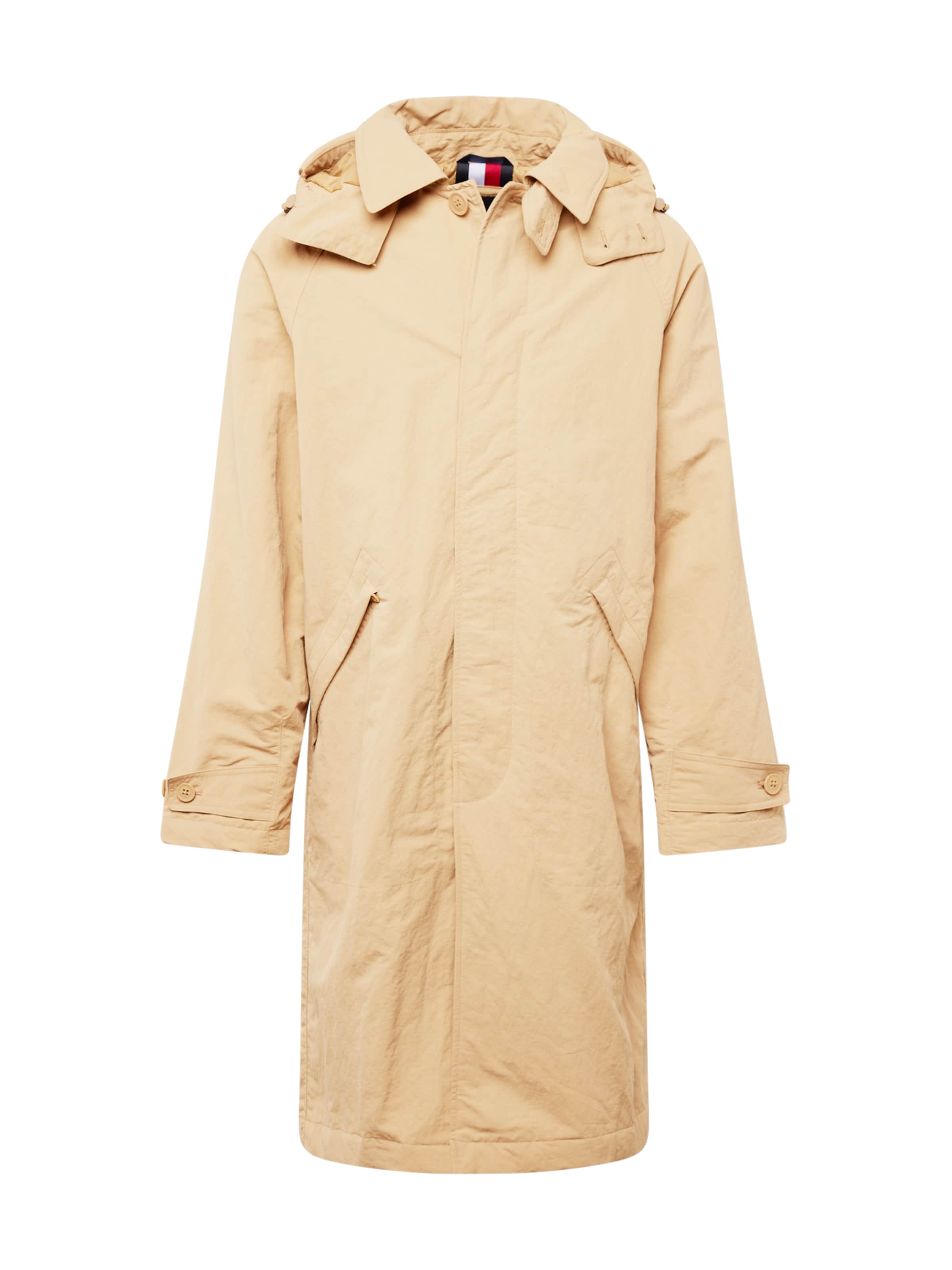 TOMMY HILFIGER Zimný kabát - Béžová: predná strana