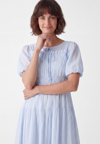 Robe Usha en bleu
