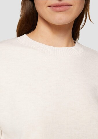 s.Oliver Sweatshirt in Beige