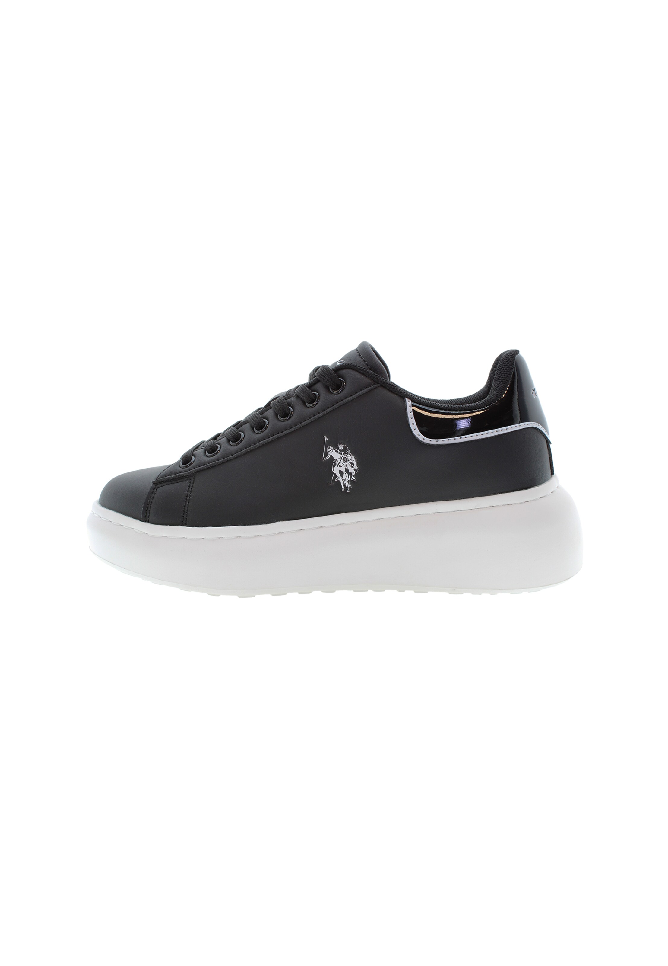 Sneaker bassa di U.S. POLO ASSN. in nero: frontale