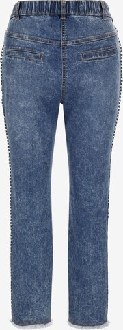 MIAMODA Loosefit Broek in Blauw