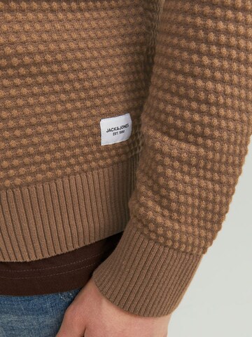 JACK & JONES Sweater 'Atlas' in Brown