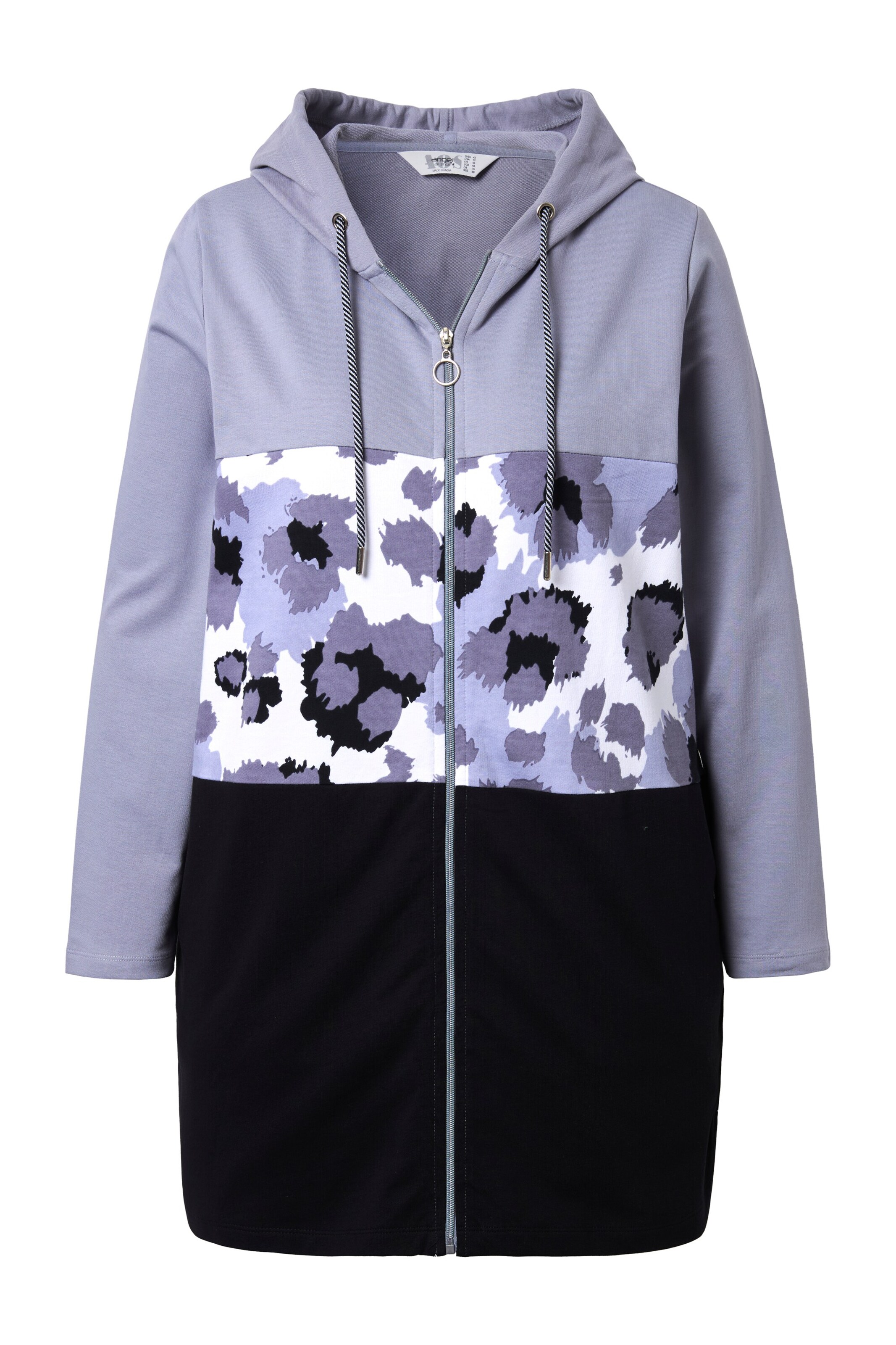 Angel of Style Sweatjacke in Lila: Vorderseite