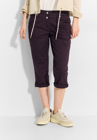 CECIL Slim fit Pants 'New York' in Red